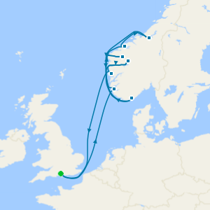 Norwegian Fjords cruise from Southampton