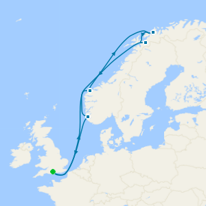 Norway and Northern Lights cruise from Southampton