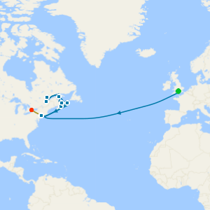 Niagara Falls & New York Stays with Transatlantic Crossing & Canada from Southampton