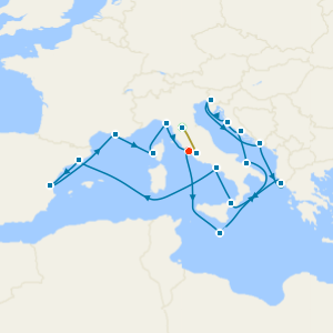 Florence & Rome Stays with Mediterranean & Adriatic Explorer