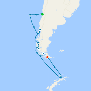 Juan Fernandez Islands, Chilean Fjords & Antarctica