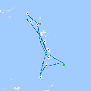 Southern Caribbean from Barbados