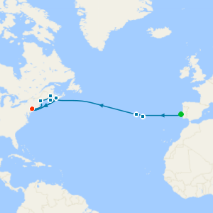 Transatlantic & New England Grand Voyage from Lisbon to New York