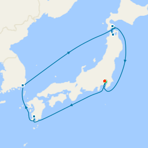 Circle Japan with Summer Festivals from Tokyo with 1 Night Stay