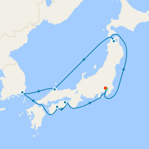 Circle Japan with Summer Festivals from Tokyo with 1 Night Stay