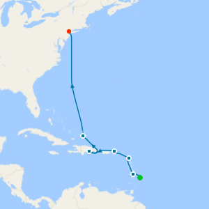 The Caribbean Voyage from Barbados to New York