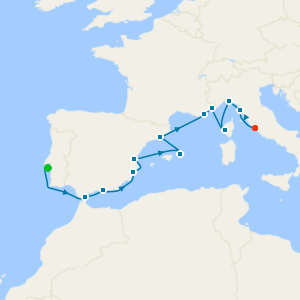 The Riviera & Spanish Coast Explorer from Lisbon to Rome