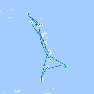 Southern Caribbean from Barbados