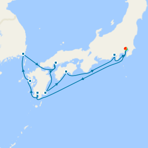 Japan Explorer Spring Flowers from Tokyo with 1 Night Stay