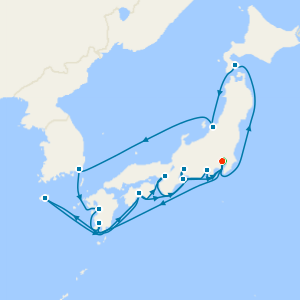 Grand Circle Japan from Tokyo with 1 Night Stay