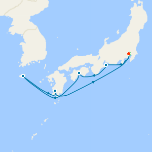 Japan and Korea from Tokyo with 1 Night Stay