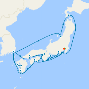 Grand Circle Japan from Tokyo with 1 Night Stay