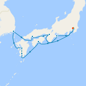 Japan Explorer from Tokyo with 1 Night Stay