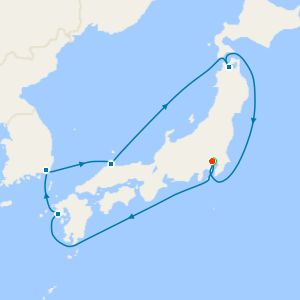 Circle Japan from Tokyo with 1 Night Stay