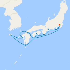 Japan and Korea from Tokyo with 1 Night Stay