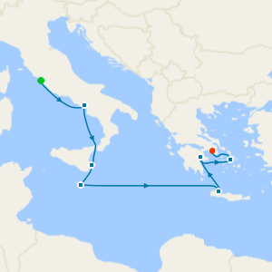 Southern Italy & Greek Isles from Rome to Athens