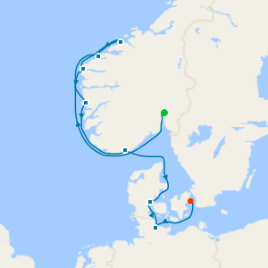 Exploring the Norwegian Fjords from Oslo