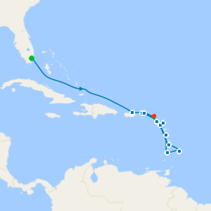 Southern Caribbean In Depth from Miami to Philipsburg