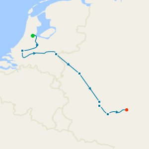 North Rhine & Netherlands Explorer river cruise from Amsterdam
