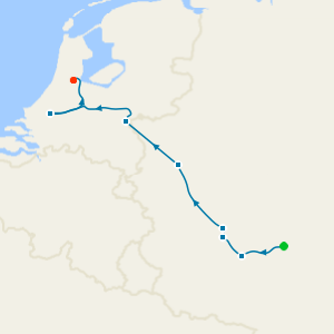 North Rhine & Netherlands Explorer river cruise from Frankfurt