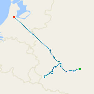 Moselle & North Rhine river cruise from Frankfurt