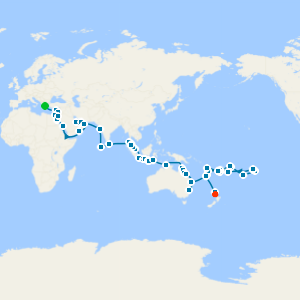 Grand Hemispheres Journey from Athens to Auckland