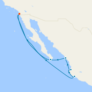 Festive Mexican Riviera from San Diego - Fly Cruise