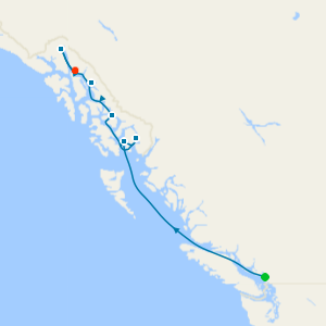 Scenic Alaska from Vancouver