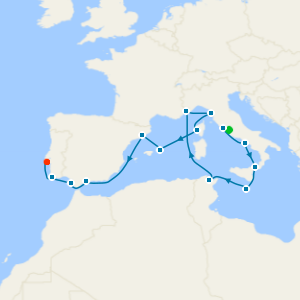 The Italian, Spanish & Portuguese Explorer to Lisbon with Rome Stay