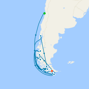 The Best of Chilean Fjords from Valparaiso to Ushuaia