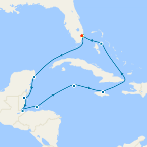 Central America & Caribbean Gems from Fort Lauderdale - Fly Cruise