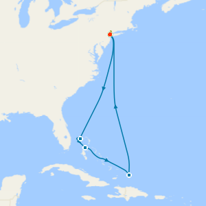 Eastern Caribbean from New York with Stay