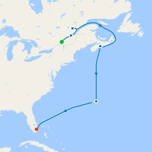 Colonial Journey from Montreal