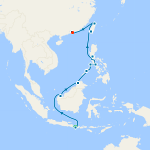 Bali Beach Break, Hong Kong City Stay and South East Asia Cruise