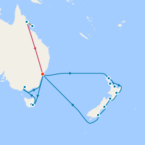 4 night Cairns Reef, Rail & Rainforest Tour, Sydney, New Zealand, Tasmania & Melbourne