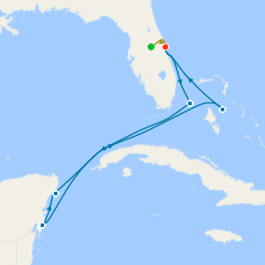 Caribbean & Bahamas from Port Canaveral with Orlando Stay