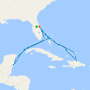 Caribbean & Bahamas from Port Canaveral with Orlando Stay