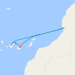 Canary Islands & Morocco from Gran Canaria with Stay