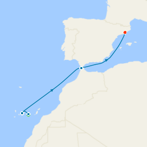 Gran Canaria to Barcelona with Stays