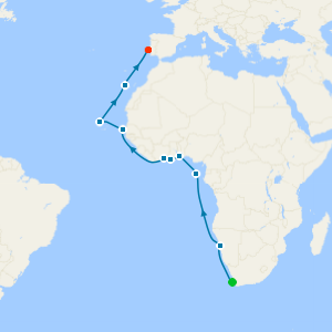 Birding &Wildlife Adventure from Cape Town to Lisbon