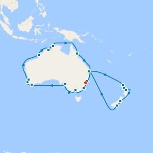 Brisbane's Koala Bears, New Zealand and Australia Circumnavigation with Stay