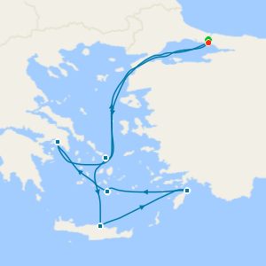 Turkey & Greece from Istanbul with Stay