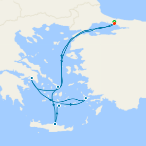 Turkey & Greece from Istanbul with Stay