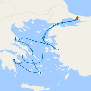 Turkey & Greece from Istanbul with Stay