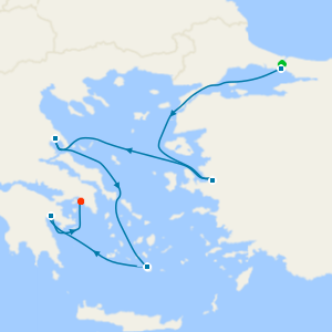 Turkey & Greece from Istanbul with Stay
