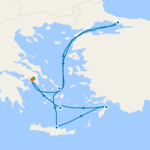 Greece & Turkey from Athens with Stay