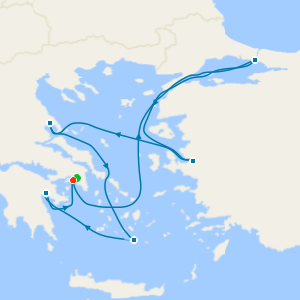 Greece & Turkey from Athens with Stay