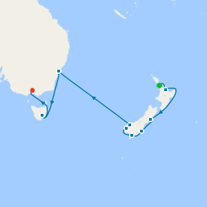 Australia &New Zeeland from Auckland