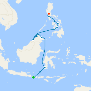 Emerald Lands & Golden Coasts From Benoa to Manila