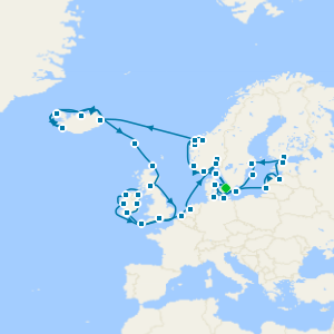 Ultimate European Journey from Copenhagen